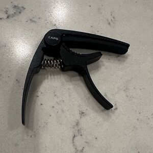 Black Guitar Capo